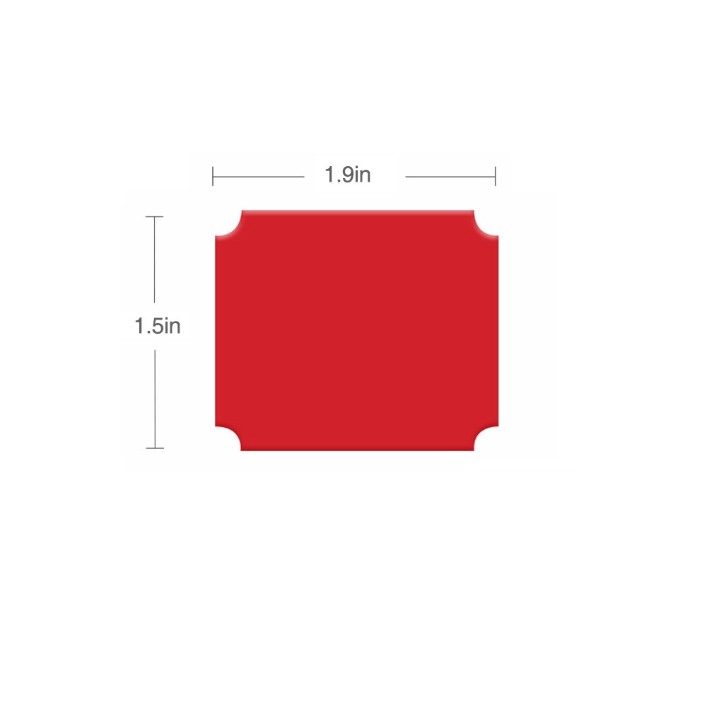 Spare Front and Rear Adhesive Pads Stickers for A229 Duo/A229 Plus/A229 Pro/A229 Ultra