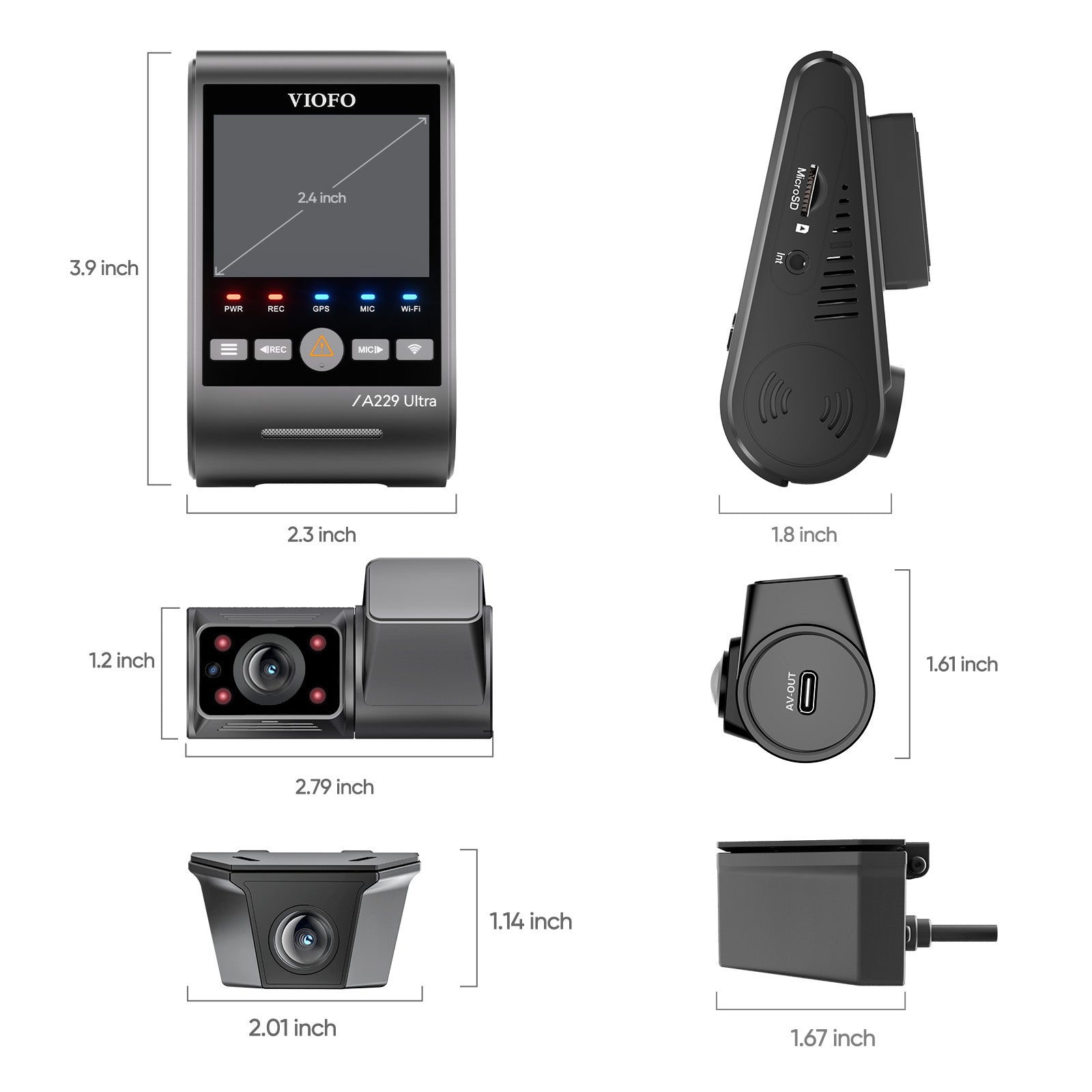 VIOFO A229 Ultra-W 3CH