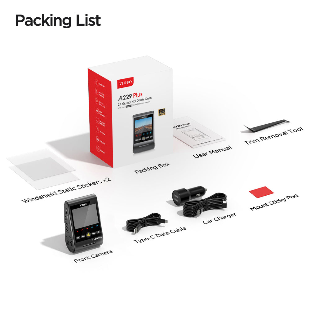 VIOFO A229 PLUS 1CH