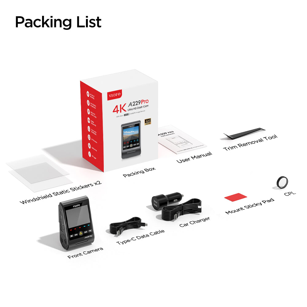 VIOFO A229 PRO 1CH