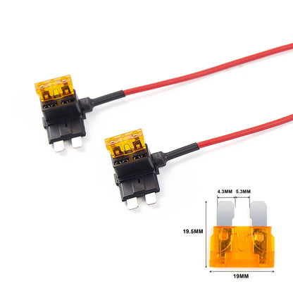 2PCS Circuit Fuse Tap Holder