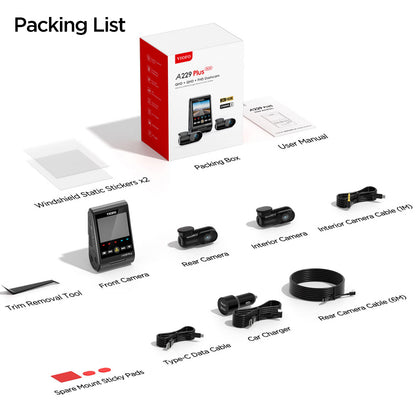 VIOFO A229 PLUS 3CH